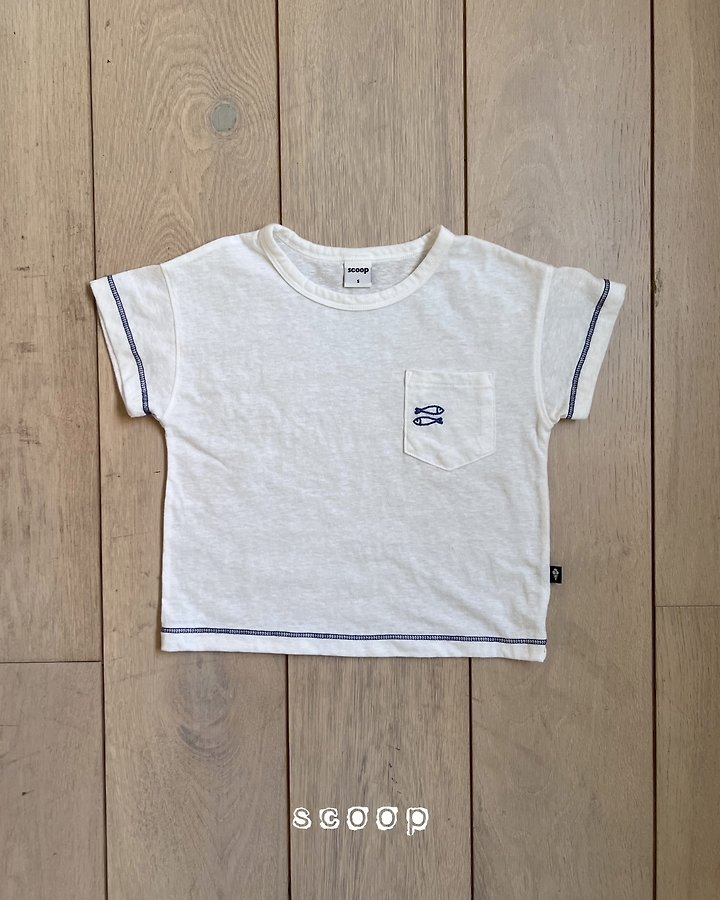 Scoop - Korean Children Fashion - #Kfashion4kids - Fish Chain Tee - 5