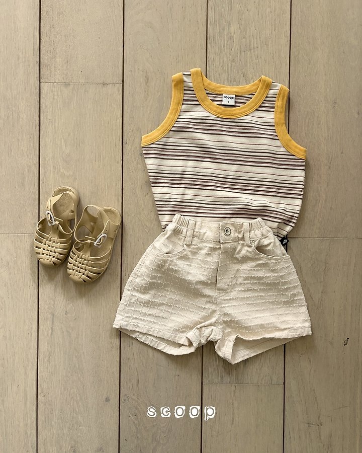 Scoop - Korean Children Fashion - #childofig - Denim Punching Shorts - 10