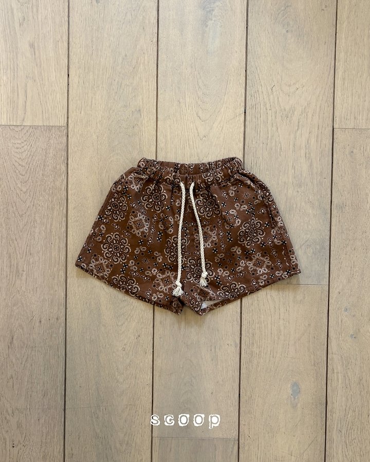 Scoop - Korean Children Fashion - #childofig - Paisley Shorts - 3