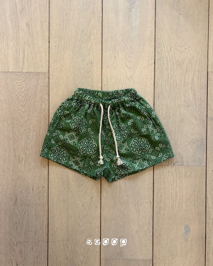 Scoop - Korean Children Fashion - #childofig - Paisley Shorts - 4
