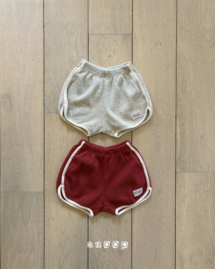 Scoop - Korean Children Fashion - #childrensboutique - Waffle Ribbed Shorts - 2
