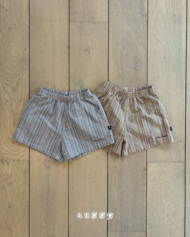 Scoop - Korean Children Fashion - #childrensboutique - Breeze Stripe Shorts