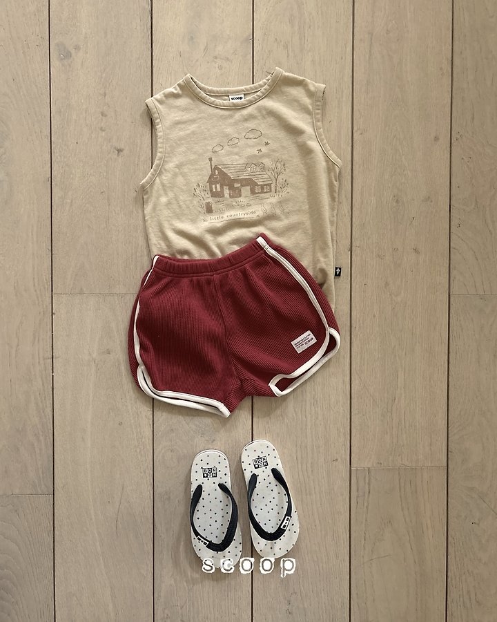 Scoop - Korean Children Fashion - #designkidswear - Country Sleeveless Top - 8