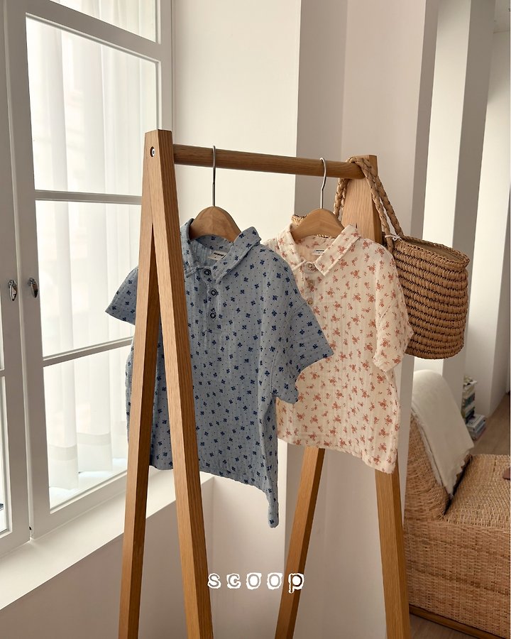 Scoop - Korean Children Fashion - #designkidswear - Cottage Collar Tee - 11