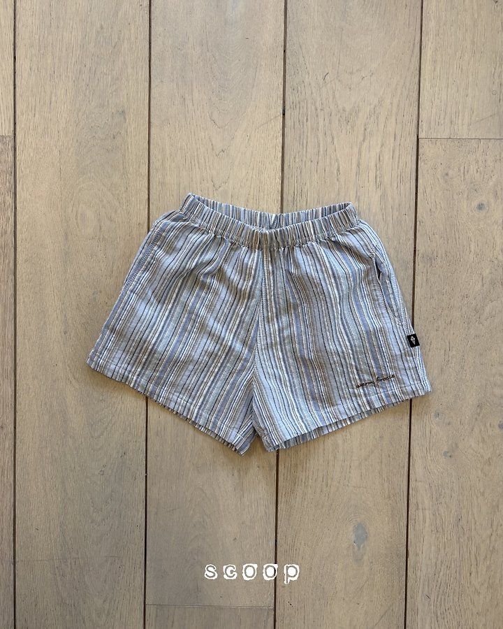 Scoop - Korean Children Fashion - #discoveringself - Breeze Stripe Shorts - 4