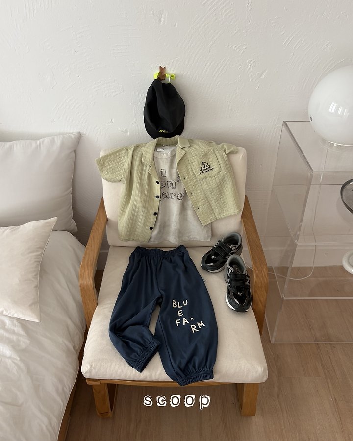 Scoop - Korean Children Fashion - #kidsshorts - Palm Jogger Pants - 7