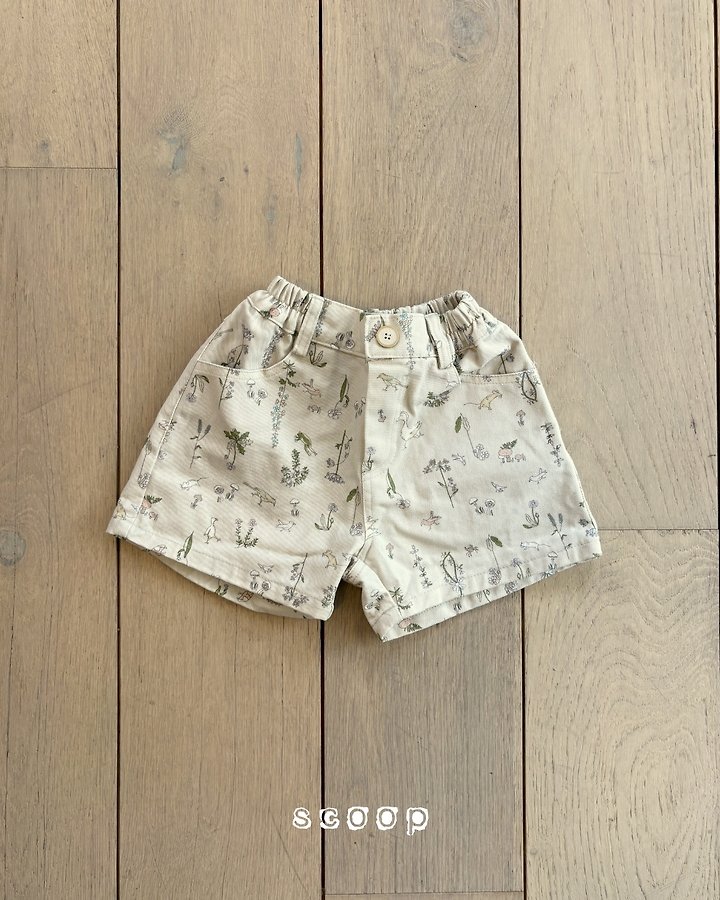Scoop - Korean Children Fashion - #kidsstore - Forest Shorts