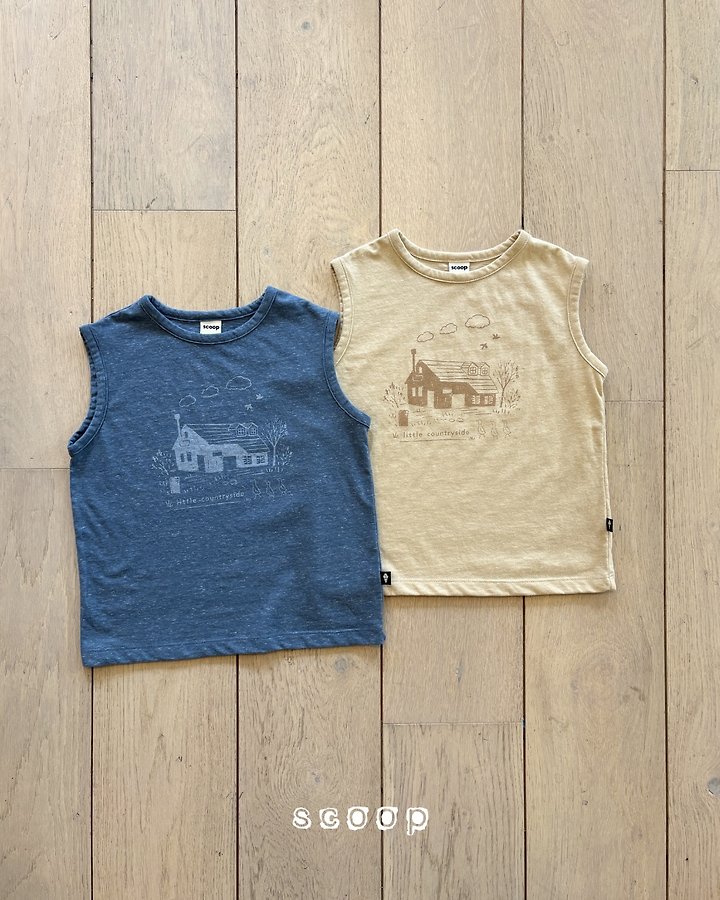 Scoop - Korean Children Fashion - #littlefashionista - Country Sleeveless Top