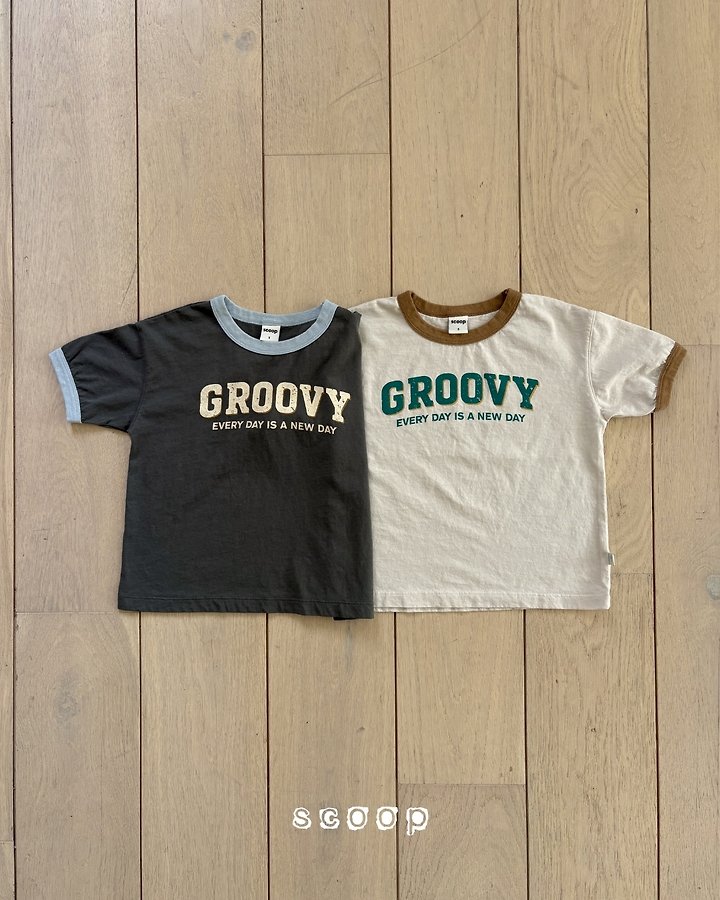 Scoop - Korean Children Fashion - #littlefashionista - Groovy Tee