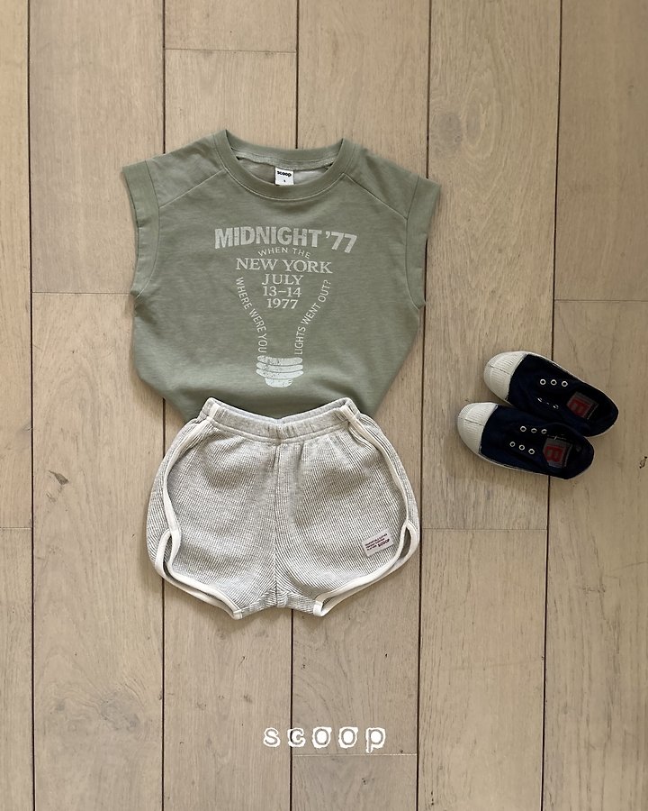 Scoop - Korean Children Fashion - #minifashionista - Pigment Bulb Sleeveless Top - 5