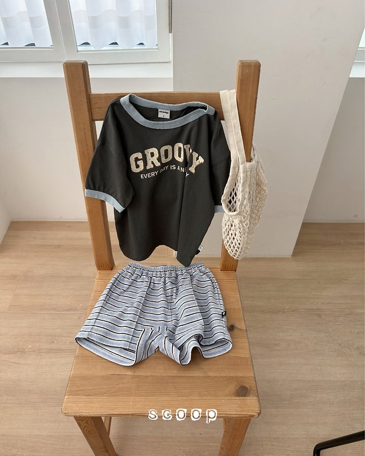 Scoop - Korean Children Fashion - #magicofchildhood - Cozy Terry Shorts - 4