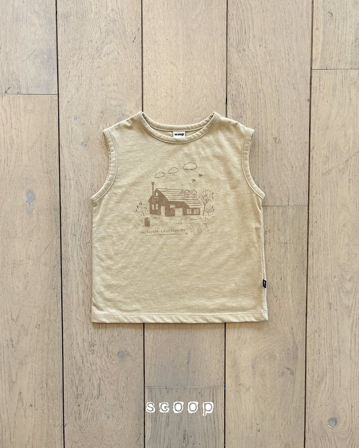 Scoop - Korean Children Fashion - #minifashionista - Country Sleeveless Top - 3