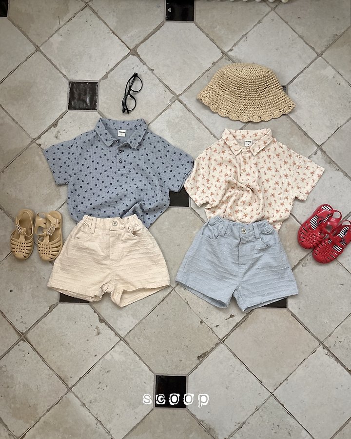 Scoop - Korean Children Fashion - #magicofchildhood - Cottage Collar Tee - 4