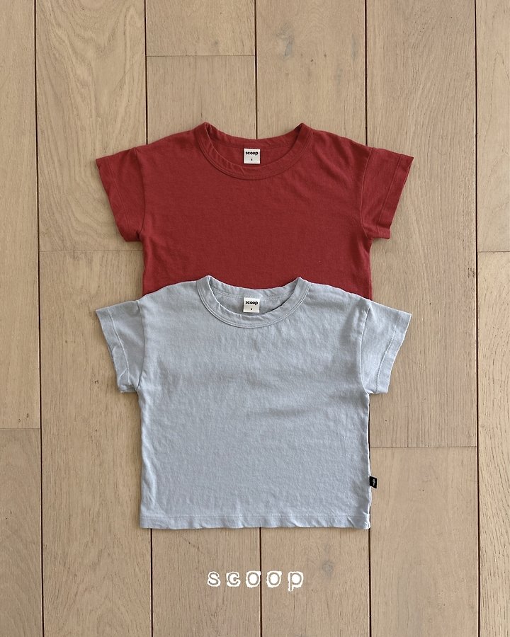Scoop - Korean Children Fashion - #minifashionista - Creamy Modal Tee - 2