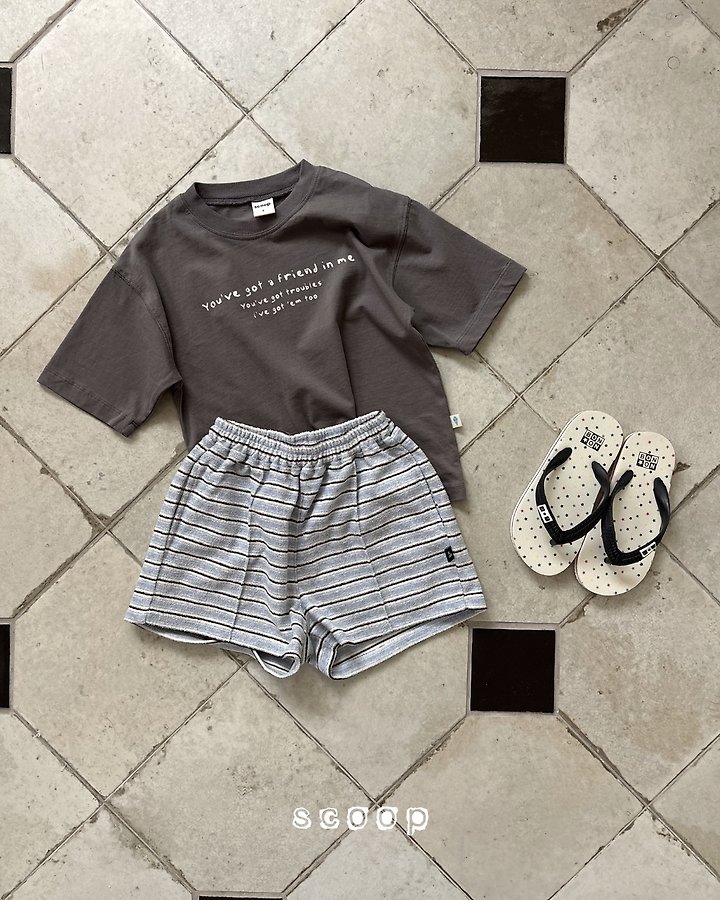 Scoop - Korean Children Fashion - #prettylittlegirls - Cozy Terry Shorts - 5
