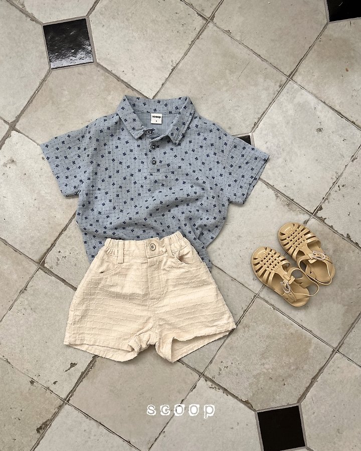 Scoop - Korean Children Fashion - #stylishchildhood - Cottage Collar Tee - 8