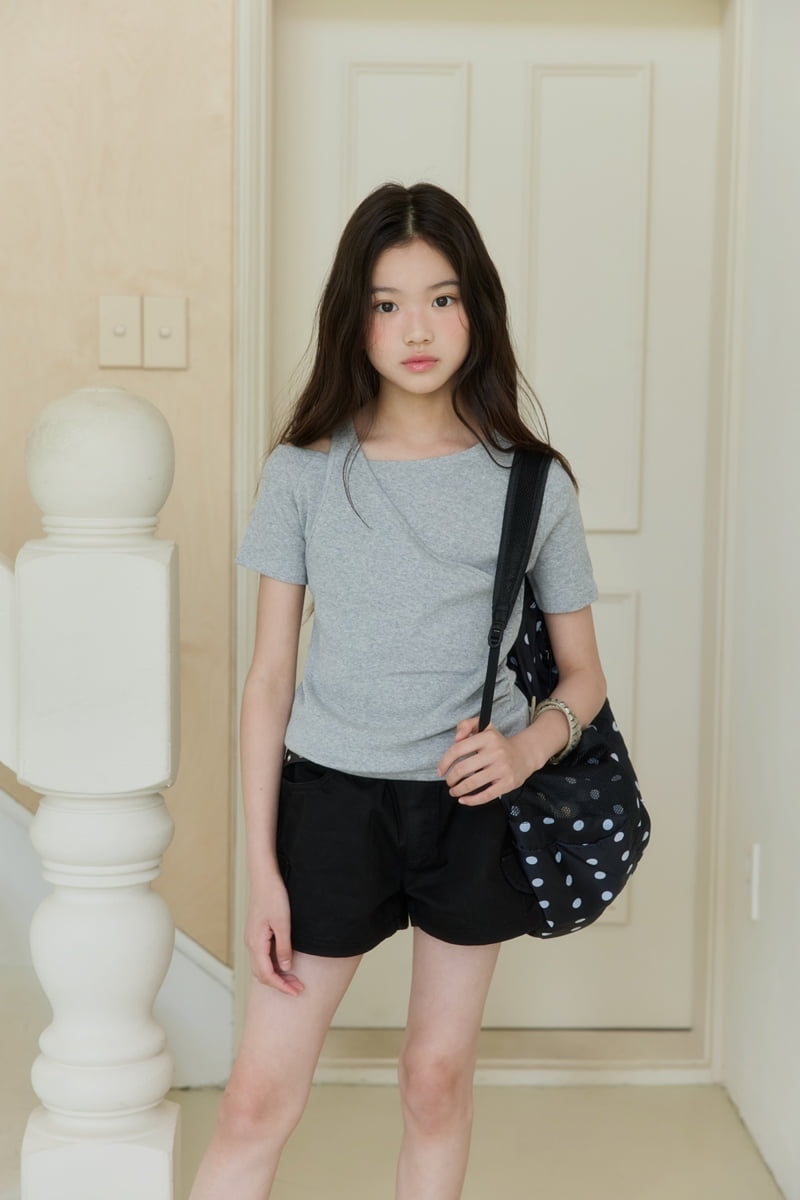 Sm2 - Korean Children Fashion - #childofig - Shirring Slit Tee
