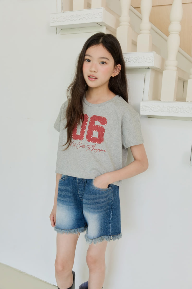 Sm2 - Korean Children Fashion - #childrensboutique - Number Hotfix Tee - 3