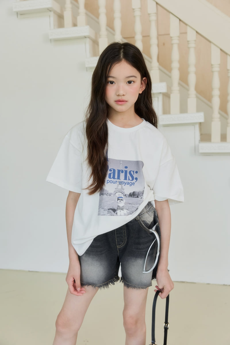 Sm2 - Korean Children Fashion - #childrensboutique - Cutting Denim Shorts - 11