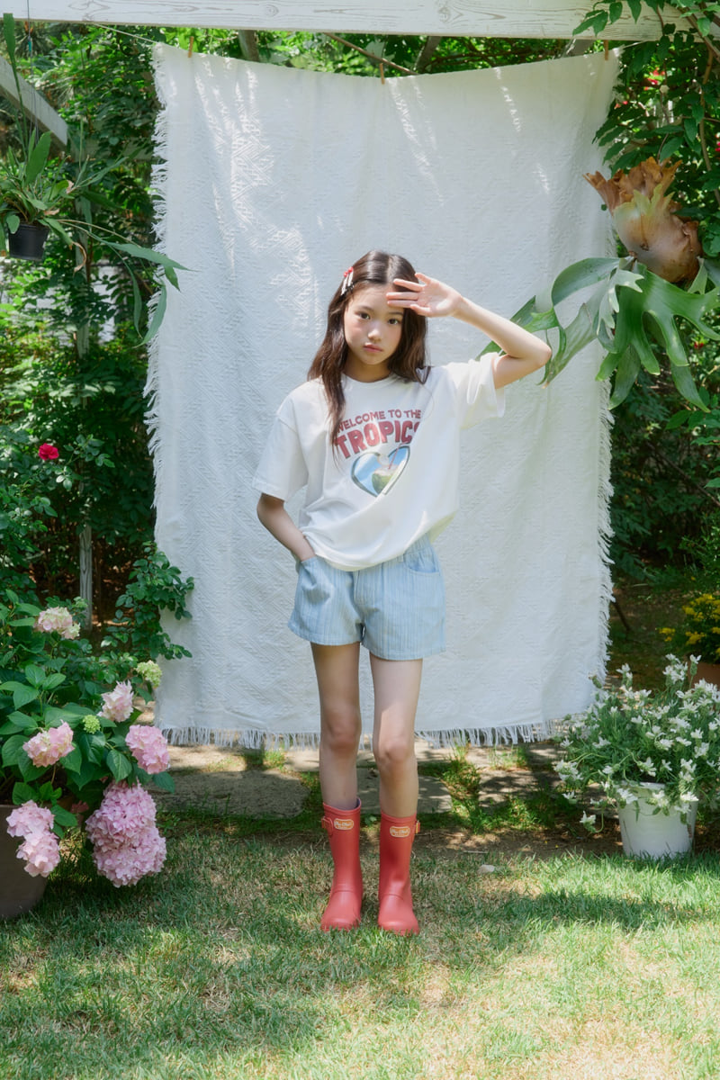 Sm2 - Korean Children Fashion - #childrensboutique - Tropical Tee - 7