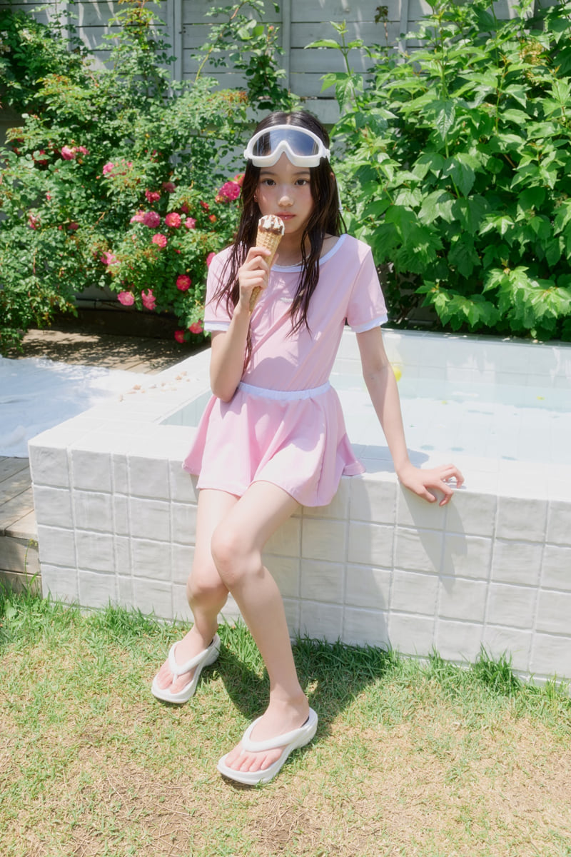 Sm2 - Korean Children Fashion - #childrensboutique - Skirt Set Swimsuit - 5