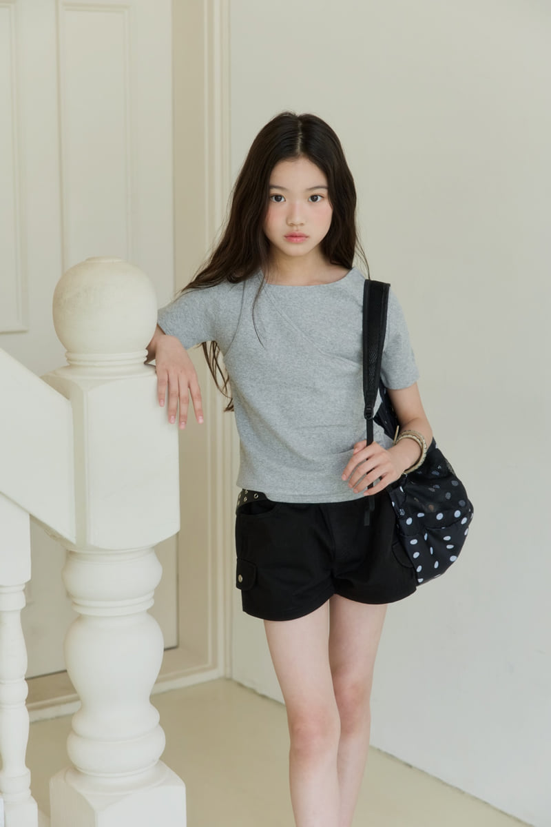 Sm2 - Korean Children Fashion - #designkidswear - Shirring Slit Tee - 3