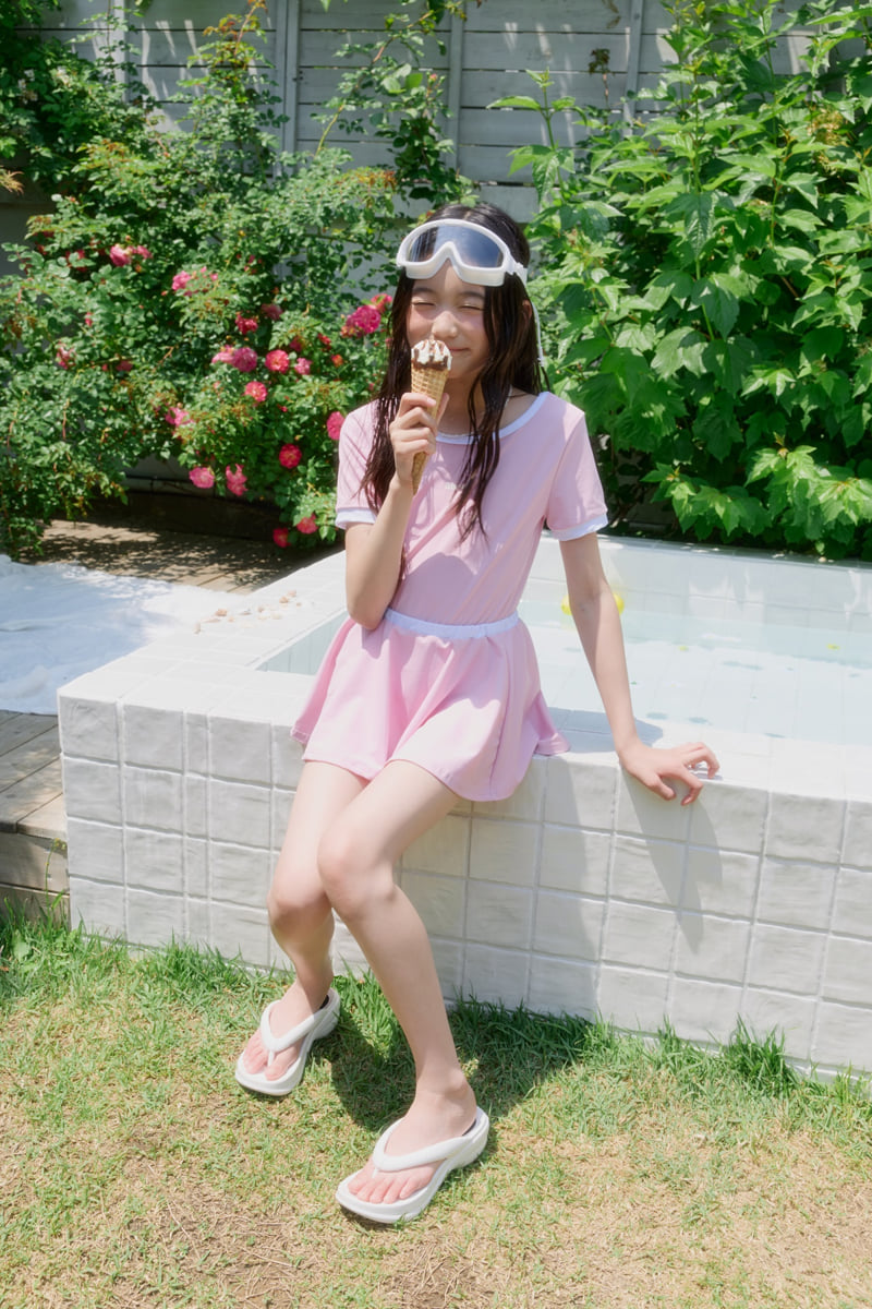 Sm2 - Korean Children Fashion - #designkidswear - Skirt Set Swimsuit - 6