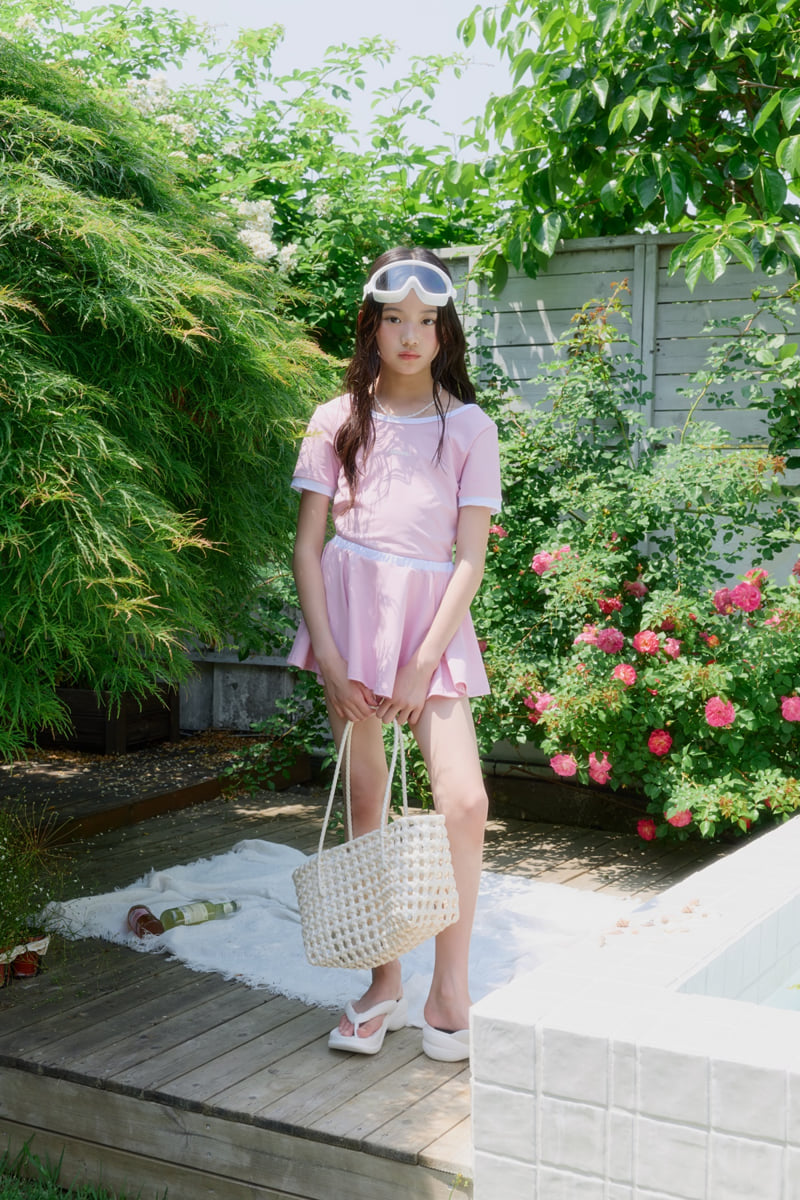Sm2 - Korean Children Fashion - #discoveringself - Skirt Set Swimsuit - 7