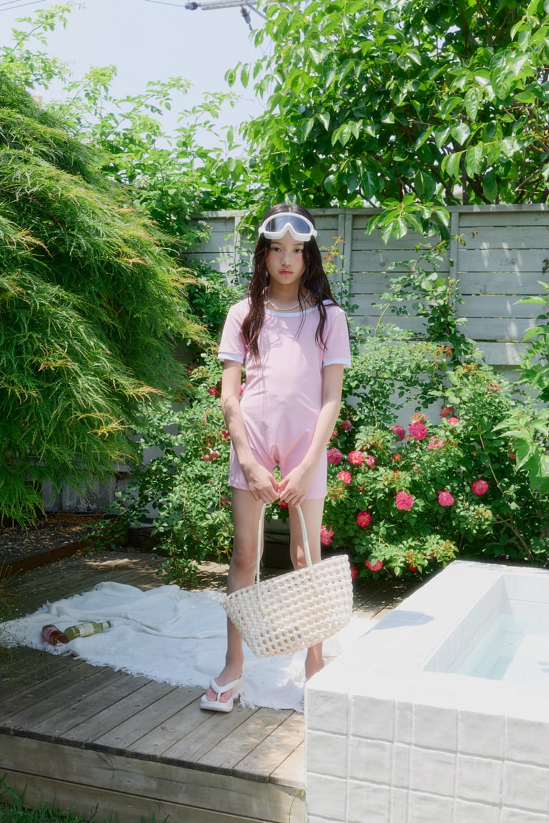 Sm2 - Korean Children Fashion - #kidsshorts - Skirt Set Swimsuit - 9