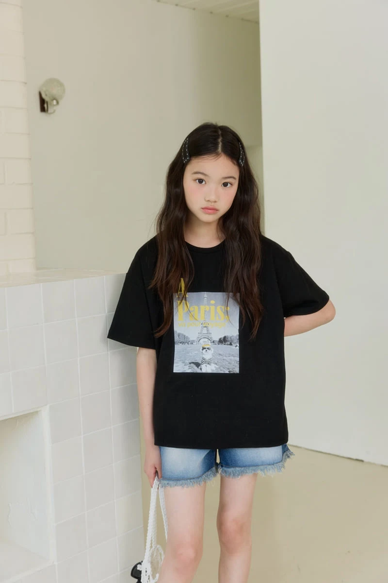 Sm2 - Korean Children Fashion - #kidsstore - Paris Puppy Tee - 3