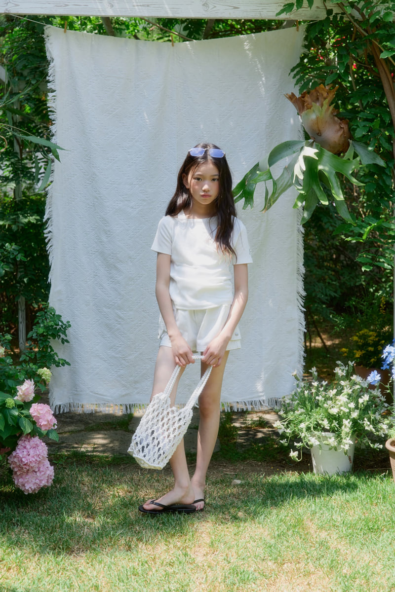 Sm2 - Korean Children Fashion - #minifashionista - Shirring Slit Tee - 12