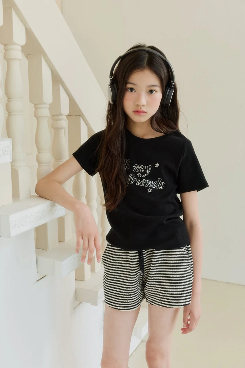 Sm2 - Korean Children Fashion - #stylishchildhood - Crystal Tee - 6