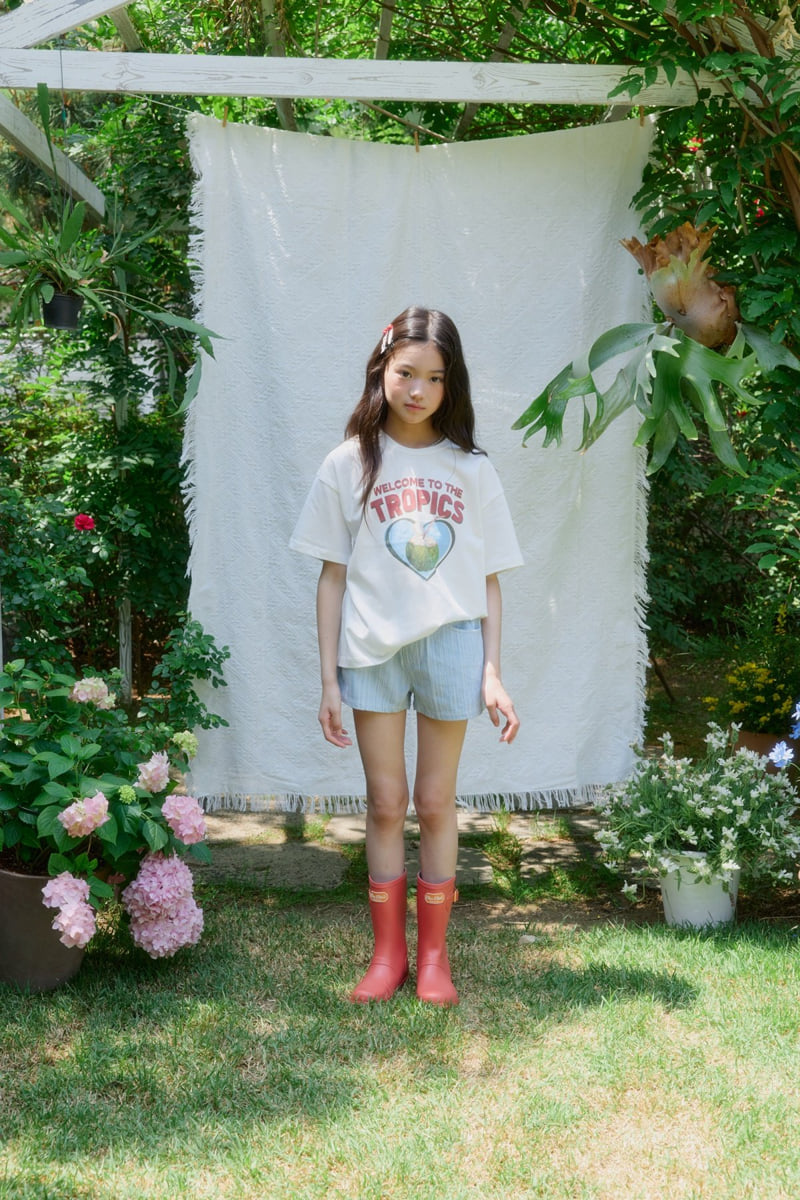 Sm2 - Korean Children Fashion - #stylishchildhood - Tropical Tee - 5