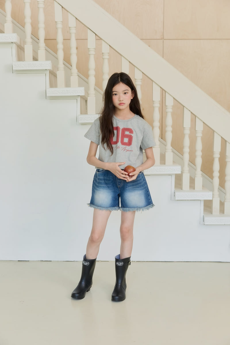 Sm2 - Korean Children Fashion - #todddlerfashion - Cutting Denim Shorts - 7