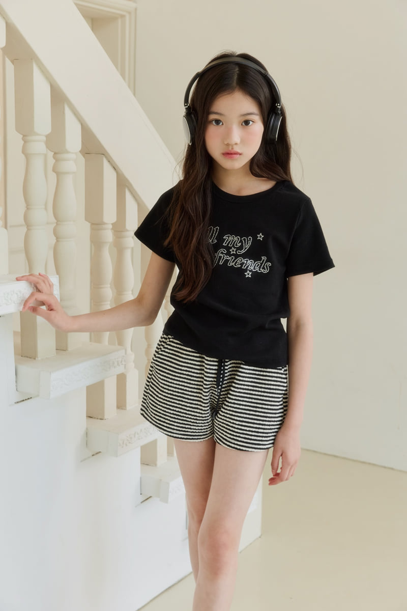 Sm2 - Korean Children Fashion - #prettylittlegirls - Crystal Tee - 4