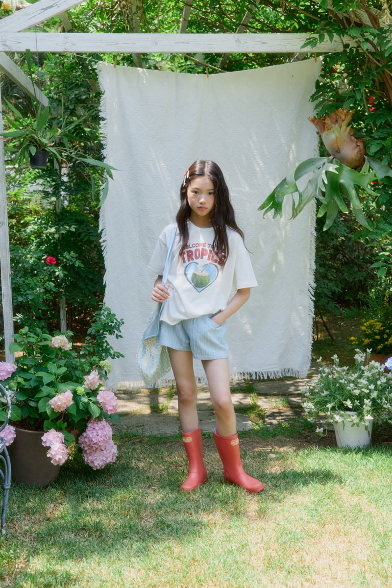 Sm2 - Korean Children Fashion - #todddlerfashion - Tropical Tee - 3