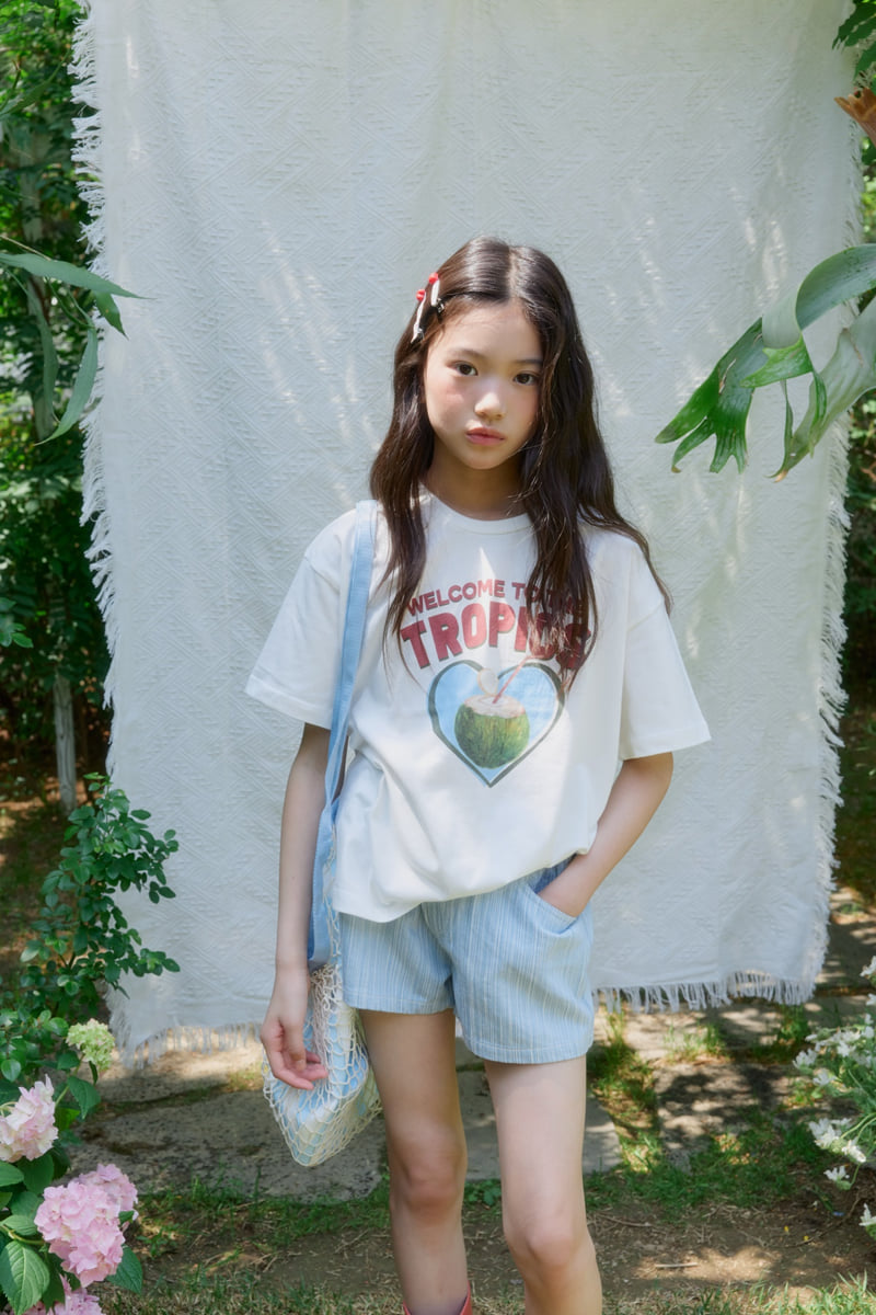 Sm2 - Korean Children Fashion - #todddlerfashion - Tropical Tee - 4