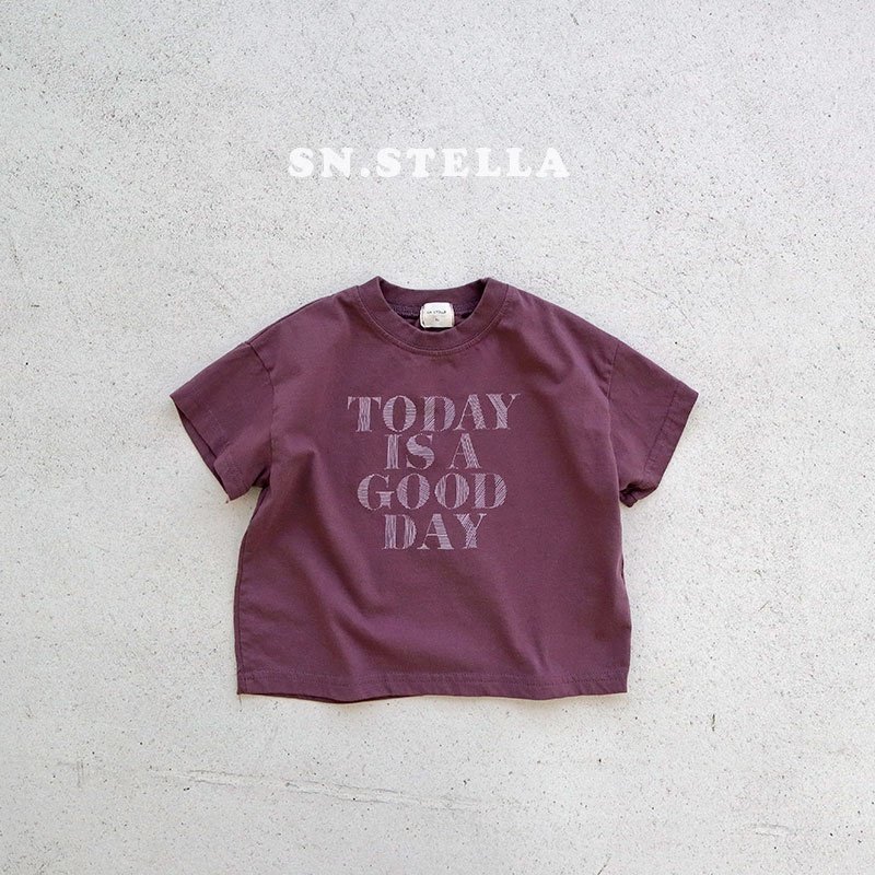 Sn.stella - Korean Children Fashion - #Kfashion4kids - Today Tee - 10