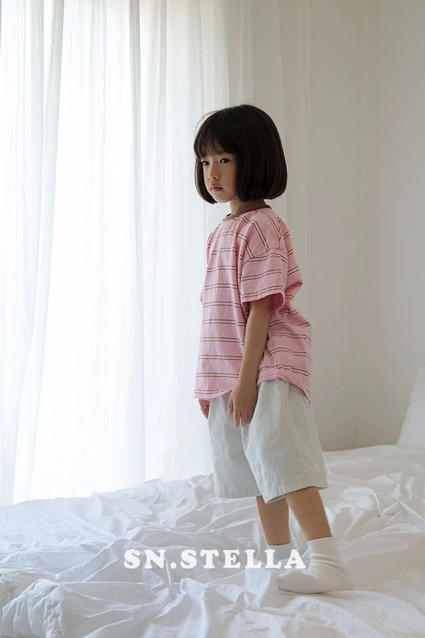Sn.stella - Korean Children Fashion - #Kfashion4kids - Wide Half Pants - 7