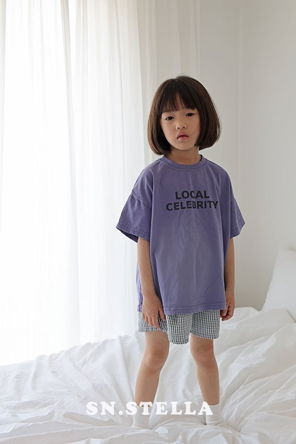 Sn.stella - Korean Children Fashion - #childrensboutique - Check Shorts - 6