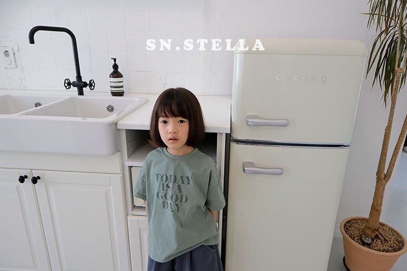Sn.stella - Korean Children Fashion - #childrensboutique - Today Tee - 3