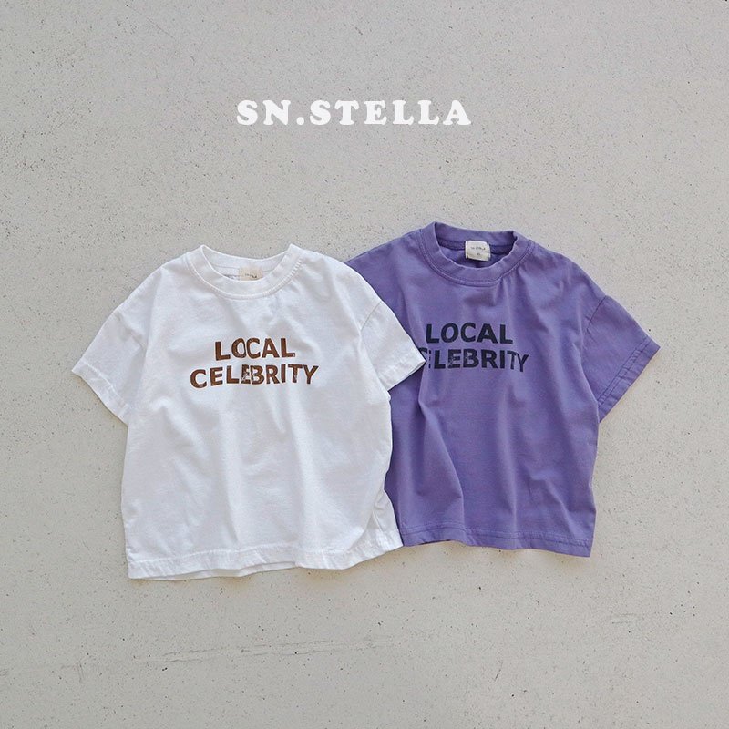 Sn.stella - Korean Children Fashion - #childrensboutique - Celeb Tee