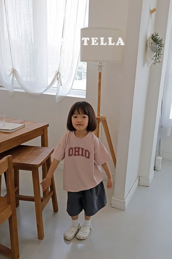 Sn.stella - Korean Children Fashion - #discoveringself - Oh Hi Tee - 9