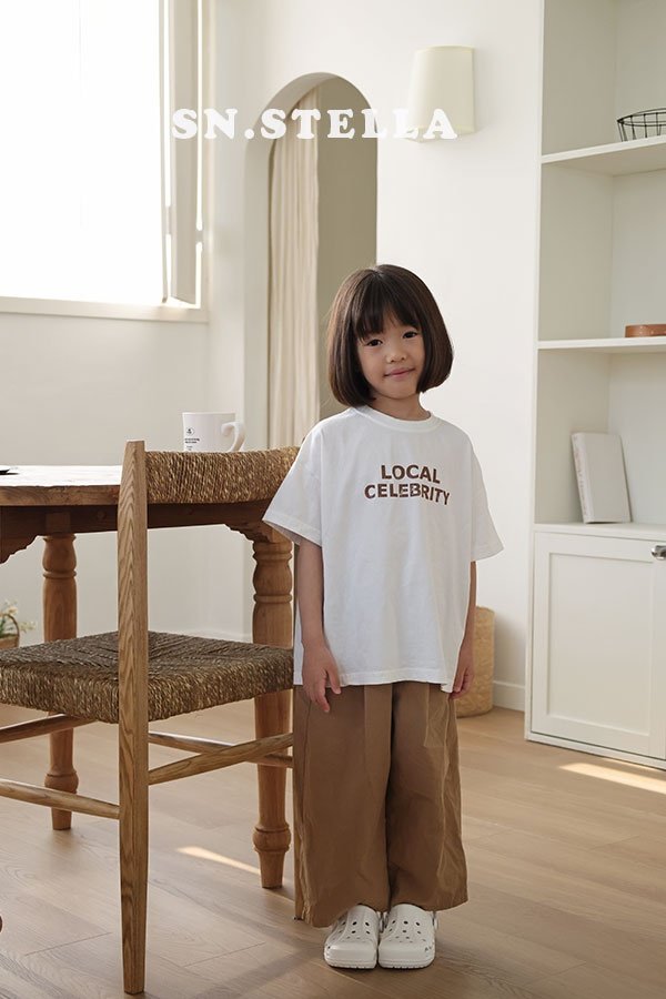 Sn.stella - Korean Children Fashion - #discoveringself - Celeb Tee - 3