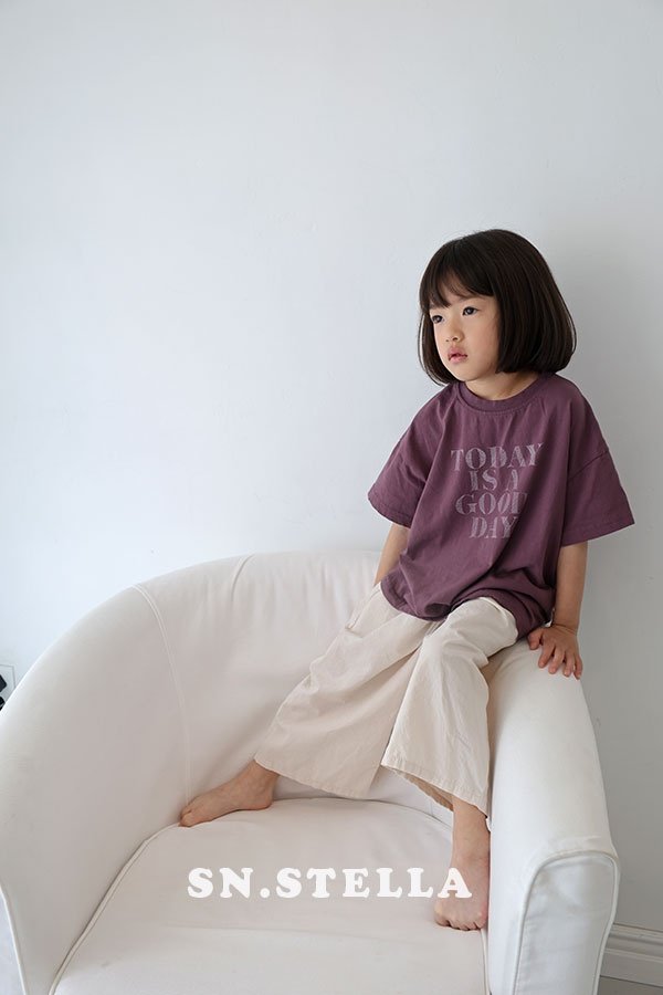 Sn.stella - Korean Children Fashion - #fashionkids - Today Tee - 6
