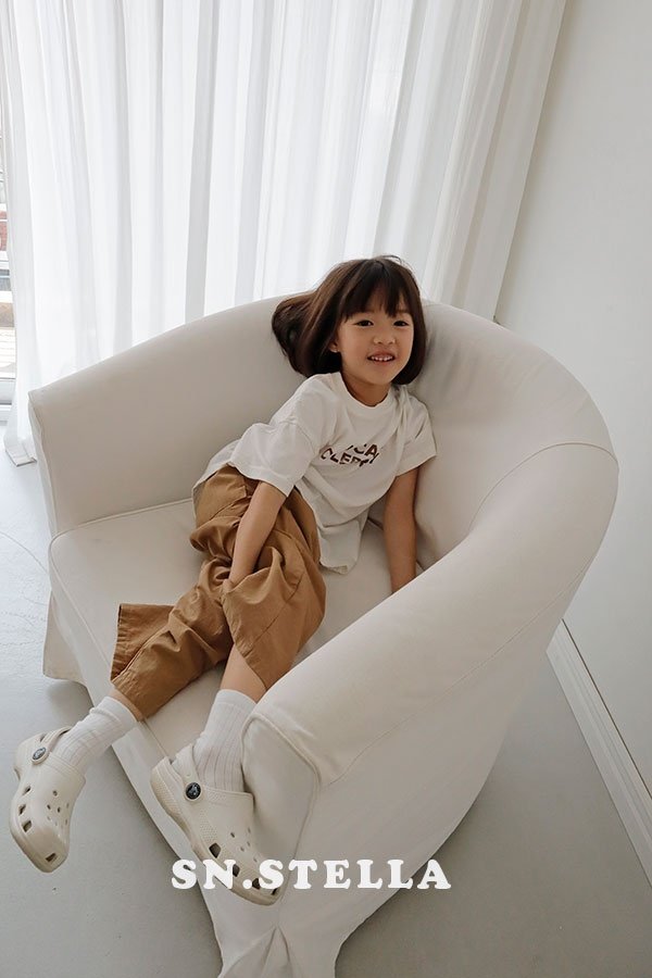 Sn.stella - Korean Children Fashion - #discoveringself - Celeb Tee - 4