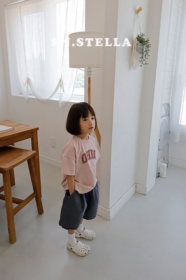 Sn.stella - Korean Children Fashion - #fashionkids - Wide Half Pants - 3