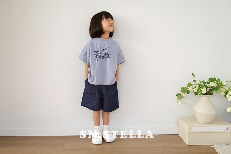 Sn.stella - Korean Children Fashion - #kidsshorts - Baseball Tee - 9