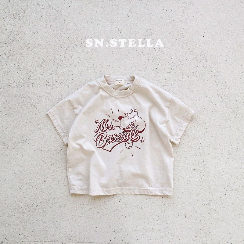Sn.stella - Korean Children Fashion - #kidsstore - Baseball Tee - 10