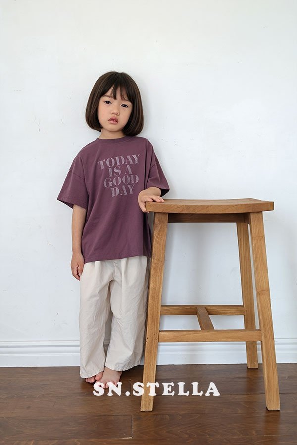 Sn.stella - Korean Children Fashion - #kidsstore - Today Tee - 8